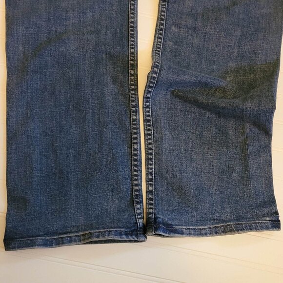 Levis 514 Jeans Mens Tag Size 36x32 Blue Denim Straight Leg Regular Fit - Picture 11 of 16